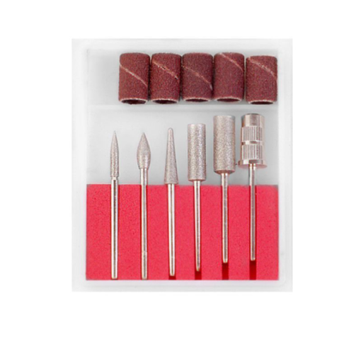 Nail Drill Bits and Sanding Bands Set for Electric Nail File