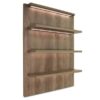 REM Glam Salon Display Unit with LED Light