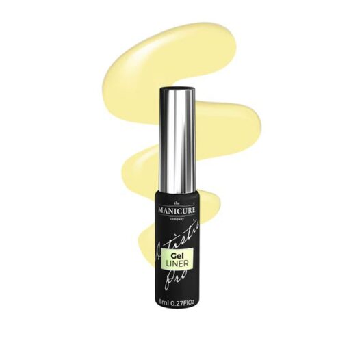 The Manicure Company Artictic Pro Gel Liner Pale Yellow