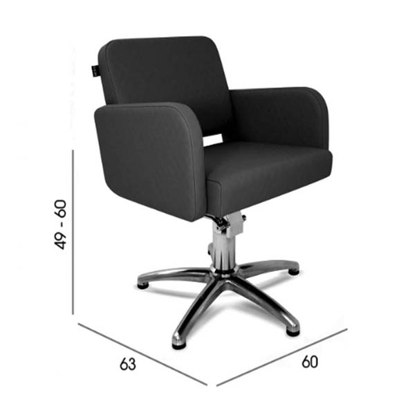 REM Colorado Hydraulic Chair Black size