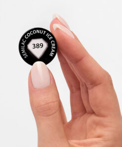 Semilac UV Gel Polish Coconut Ice Cream 389