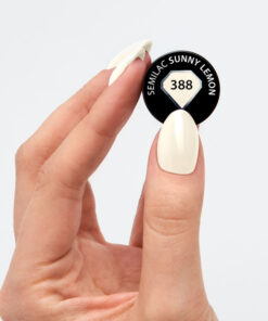 Semilac UV Gel Polish Sunny Lemon 388
