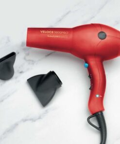 Diva Pro Styling Veloce 3800Pro Hairdryer Red