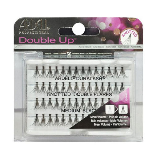 Ardell Lashes Knotted Double Up Flares Medium Black