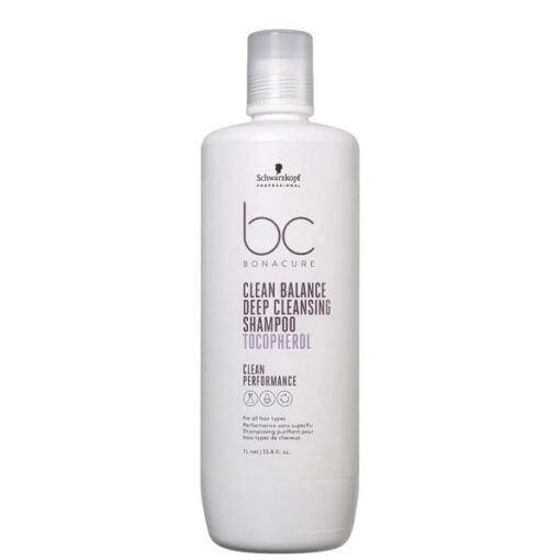 Bonacure Clean Balance Deep Cleansing Shampoo 1l
