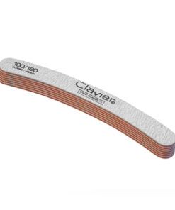 Clavier Curved Nail File 100 180 10pk