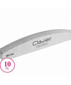 Clavier Halfmoon Nail File 180 240 10pk