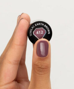 Semilac Gel Polish Earth Brown 412 style