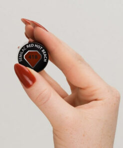 Semilac Gel Polish Red Hot Beach 418 style