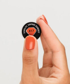 Semilac Gel Polish Safari Sunset 417 style