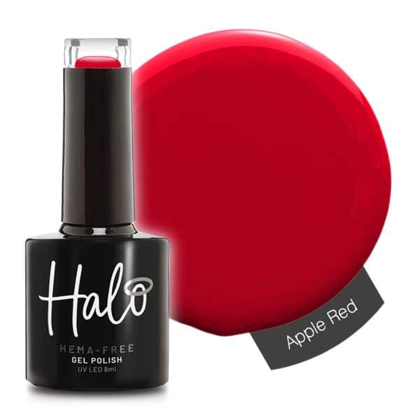 Halo Gel Polish Apple Red 8ml HEMA FREE