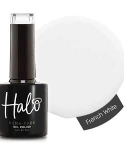 Halo Gel Polish French White 8ml HEMA FREE