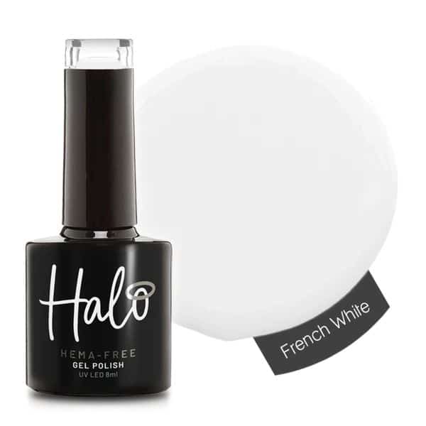 Halo Gel Polish French White 8ml HEMA FREE