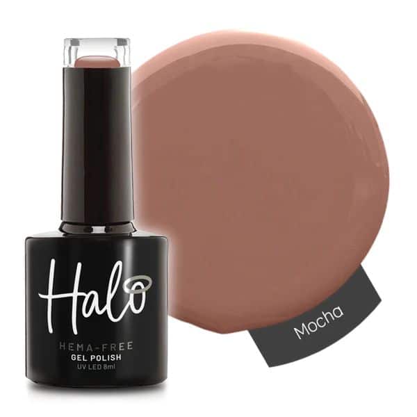 Halo Gel Polish Mocha 8ml HEMA FREE