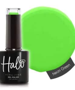 Halo Gel Polish Neon Green 8ml HEMA FREE