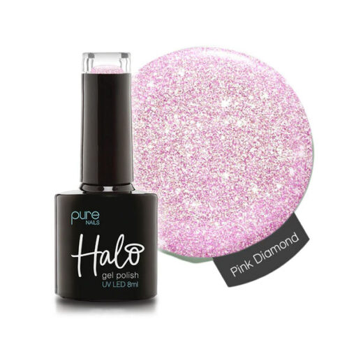 Halo Gel Polish Pink Diamond 8ml