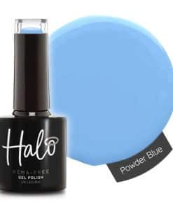Halo Gel Polish Powder Blue 8ml HEMA FREE
