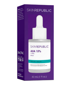SR071 Skin Republic AHA 15% Serum Front Box