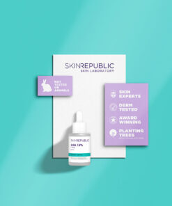 SR071 Skin Republic AHA 15% Serum Infographic 3