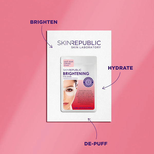 Skin Republic Biodegradable Brightening Eye Mask 4