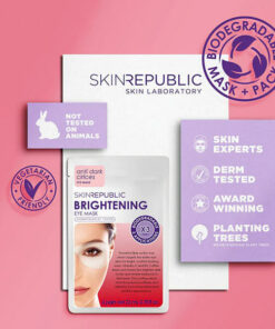 Skin Republic Biodegradable Brightening Eye Mask 5