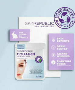 Skin Republic Biodegradable Collagen Hydrogel Face Sheet Mask 5