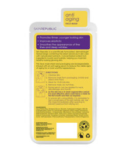 Skin Republic Biodegradable Collagen Infusion Face Mask Sheet 1