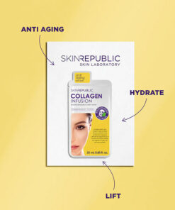 Skin Republic Biodegradable Collagen Infusion Face Mask Sheet 3