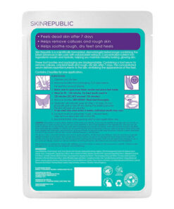 Skin Republic Biodegradable Foot Peel Mask back