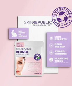 Skin Republic Biodegradable Retinol Hydrogel Face Sheet Mask 5