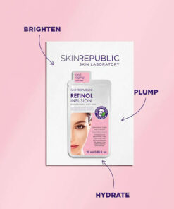 Skin Republic Biodegradable Retinol Infusion Face Sheet Mask 4
