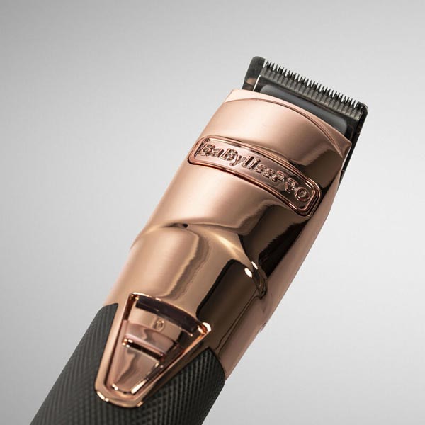 Babyliss Pro Rose Gold Super Motor Cordless Trimmer | The Hair And Beauty  Company
