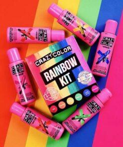 Crazy Color Semi Permanent Rainbow Hair Colour Kit