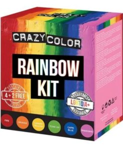 Crazy Color Semi Permanent Rainbow Hair Colour Kit