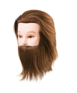 Male Mannequin Head with Beard