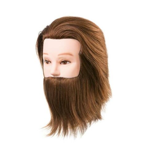 Male Mannequin Head with Beard