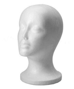 Polystyrene Mannequin Head