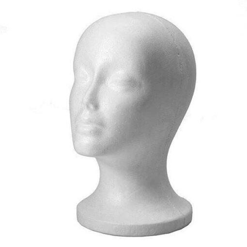 Polystyrene Mannequin Head