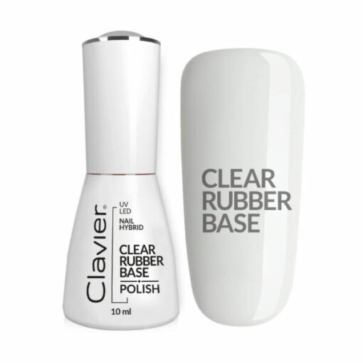 Clavier LUXURY Clear Rubber Base Coat 10ml