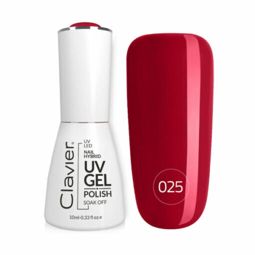 Clavier LUXURY UV Gel Polish 025 Dry Red 10ml