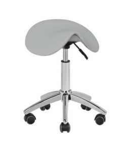 THBC Beauty Saddle Stool Grey