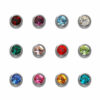 Caflon Earrings Mini Birthstone Assorted 12pk