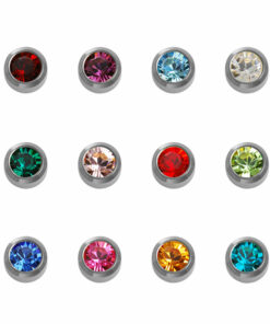 Caflon Earrings Mini Birthstone Assorted 12pk