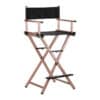 Makeup Chair Foldable Rose Gold