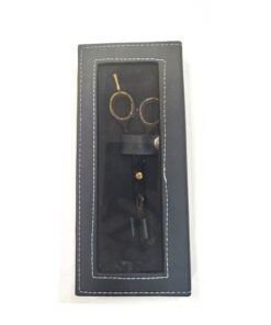 Alainn Hair Scissors Majestic Black case
