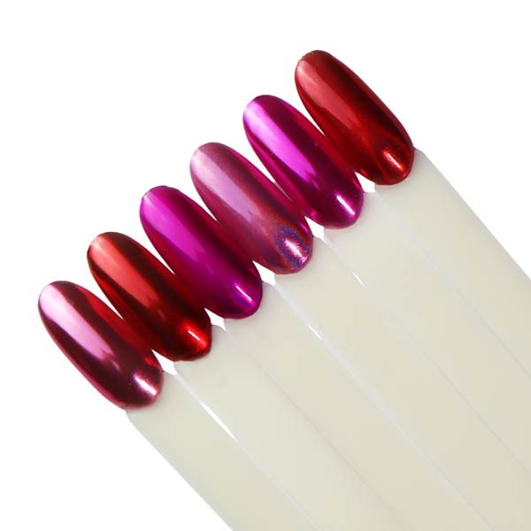 The Manicure Company Nail Shadow Palette Fuchsia swatch