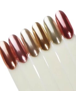 The Manicure Company Nail Shadow Palette Rose Gold Swatch