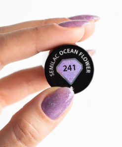Semilac UV Gel Polish Ocean Flower 241 nails