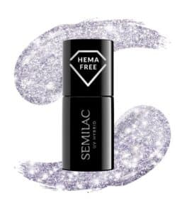 Semilac UV Hybrid Hollywood Silver 461