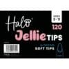 Halo Jellie Nail Tips Almond Mixed 120 Pack